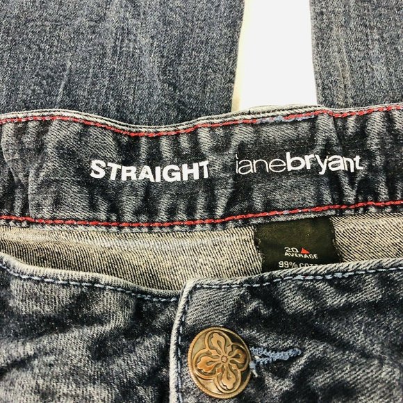 Lane Bryant Womens Jeans Size 20 Average Straight - Picture 2 of 7